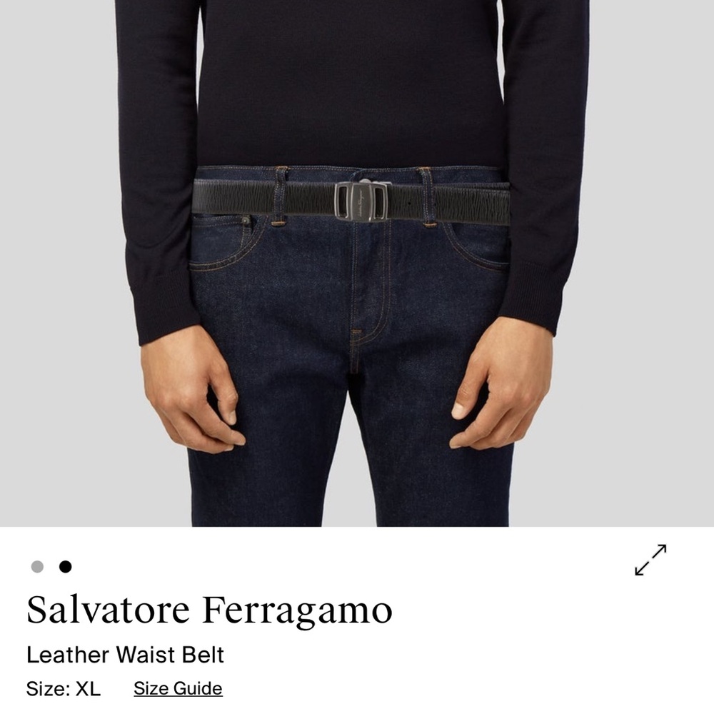 Salvatore Ferragamo Black Belt